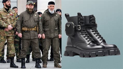 chechnya president prada boots|prada monolith boots.